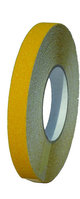 Selbstklebender Antirutschbelag AS 100, gelb, 19 mm x 18,3 lfm/Rolle, zur Gewährleistung der Tritt-sicherheit nach BGR 181 / DIN51130.
