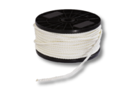 Nylon-Seil weiß, 6 mm x 100 lfm/Rolle