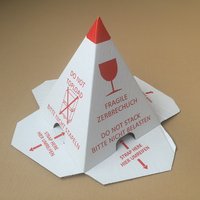 Palettenhütchen/Stapelschutzpyramide
